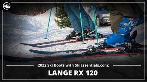 2022 Lange RX 120 Ski Boots with SkiEssentials.com .